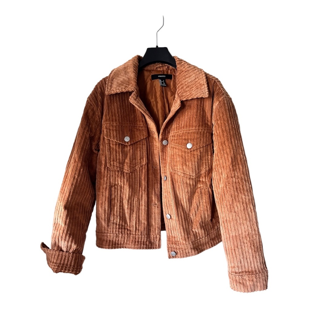 Rust Corduroy Jacket